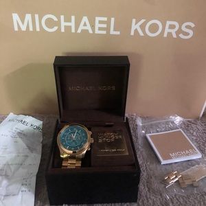 Michael Kors Gold Watch Hunger Stop 